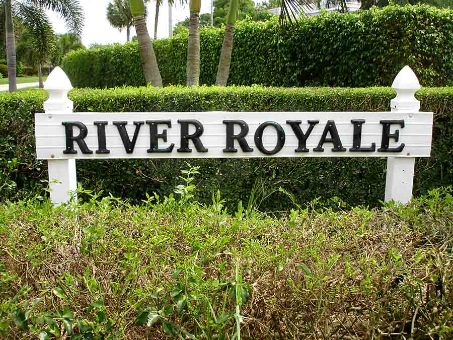 River Royale Signage